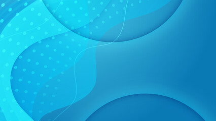 Modern blue abstract background. Vector abstract graphic design banner pattern presentation background web template.