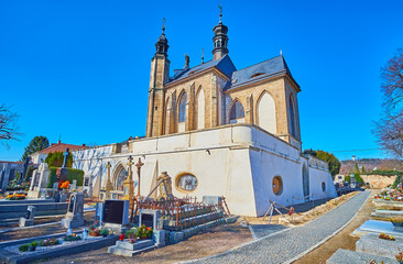 Walk around the Sedlec Ossuary, Kutna Hora, Czech Republic