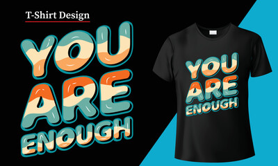 Typography t-shirt design for print. Vector graphic tshirt illustration on text apparel quote street slogan shirt, retro urban art tee.