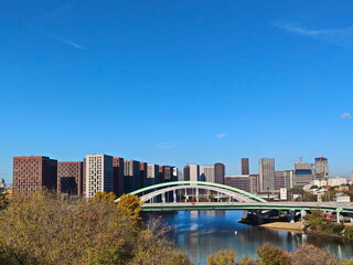 Autumn day in the metropolis