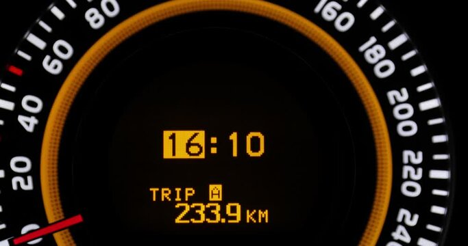 Adjusting car dashboard clock forward one hour, dst begins