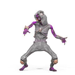 zombie is dancing hiphop