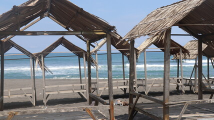 beach hut on the island of island