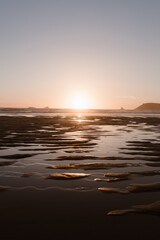 Sunset in North Cornwall