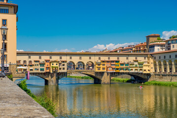 Obraz premium The Ponte Vecchio, Florence, Italy.