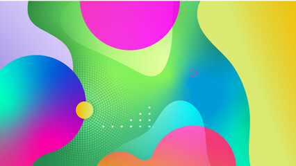 Modern colourful colorful abstract background template design. Vector abstract graphic design banner pattern presentation background web template.