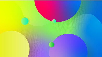 Modern colourful colorful abstract background template design. Vector abstract graphic design banner pattern presentation background web template.