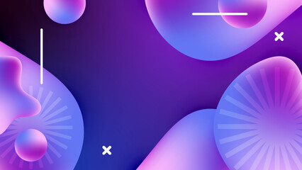 Modern colourful colorful abstract background template design. Vector abstract graphic design banner pattern presentation background web template.