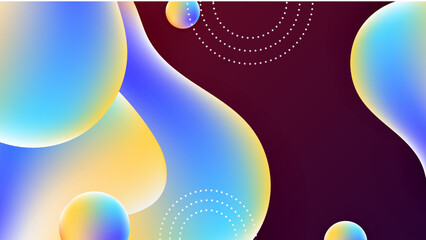 Modern colourful colorful abstract background template design. Vector abstract graphic design banner pattern presentation background web template.