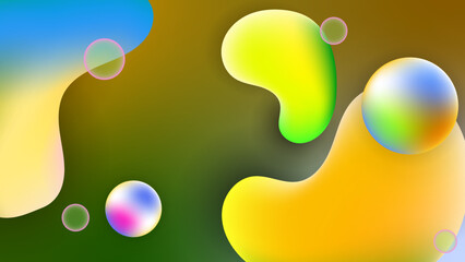 Modern colourful colorful abstract background template design. Vector abstract graphic design banner pattern presentation background web template.