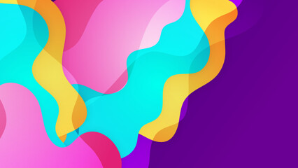 Modern colourful colorful abstract background template design. Vector abstract graphic design banner pattern presentation background web template.