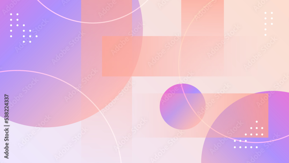 Poster Modern colourful colorful abstract background template design. Vector abstract graphic design banner pattern presentation background web template.