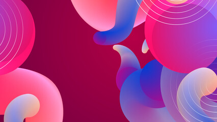 Modern colourful colorful abstract background template design. Vector abstract graphic design banner pattern presentation background web template.