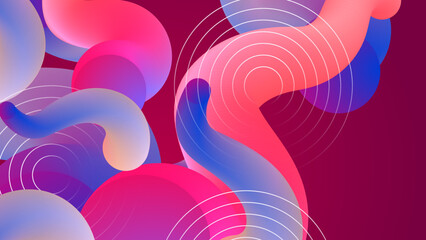 Modern colourful colorful abstract background template design. Vector abstract graphic design banner pattern presentation background web template.