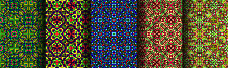 traditional ethnic bundle collection pattern