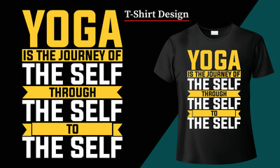 Yoga tshirt design illustration vector and graphic.  Vintage Typography background quote art lettering text for print, poster, label, svg, custom sport health girl Fashion t shirts 