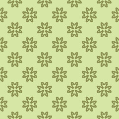 pattern design with abstract ornament motif