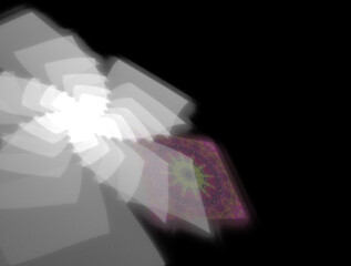 Imaginatory fractal abstract background Image