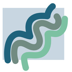 abstract hand drawn vector element