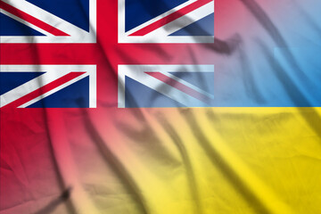 Bermuda and Ukraine government flag international contract UKR BMU