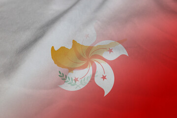 Cyprus and Hong Kong official flag international negotiation HKG CYP