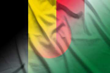 Belgium and Bangladesh official flag transborder relations BGD BEL