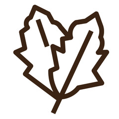 aragula eat food healthy vegetable vitamin outline icon