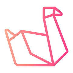 duck gradient icon