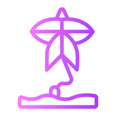 Kite gradient icon