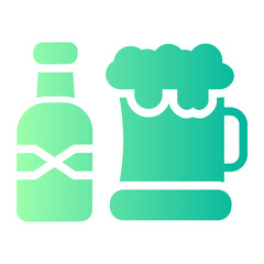 beer gradient icon