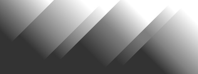 Abstract linear monochrome gradient minimal background banner template.	