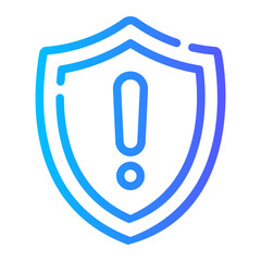 protection gradient icon