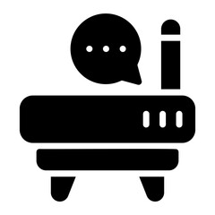 router glyph icon