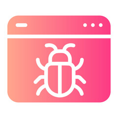 malware gradient icon