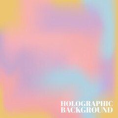 Holographic Background vectors design hologram background