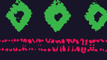 fabric The traditional cloth from Kalimantan"Borneo", Indonesia is called &ldquo;sasirangan&rdquo; full of color and abstract pattern line diamond shape  wallpaper vector for background