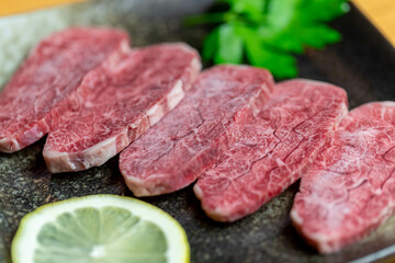 牛肉の千本チマキ