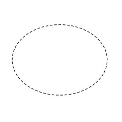 Fototapeta premium Tracing Oval