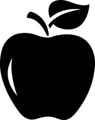 apple icon, vector illustration on white background..eps