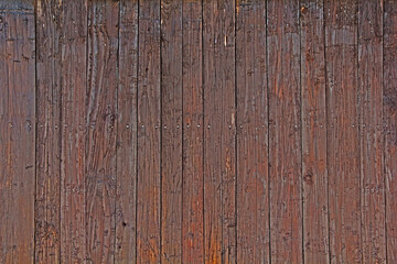 Old vintage dark brown wooden textured background　古いヴィンテージのダークブラウンの木製の壁背景
