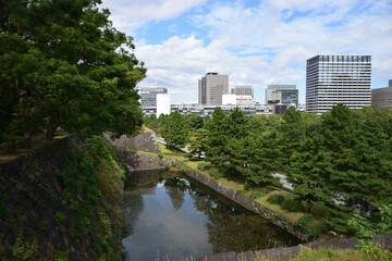 Fototapeta premium 江戸城の風景