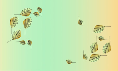 ゴールデンリーフを使った背景素材２