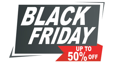 BLACK FRIDAY BANNER TEMPLATE DESIGN VECTOR