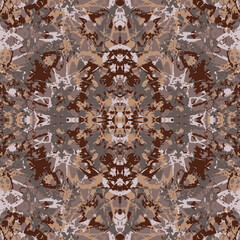 Seamless fractal pattern in vector format for printed fabrics or any other purposes. Every object is grouped base on color so the pattern is editable, tileable and easy to use.