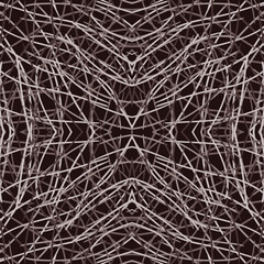 Seamless fractal pattern in vector format for printed fabrics or any other purposes. Every object is grouped base on color so the pattern is editable, tileable and easy to use.