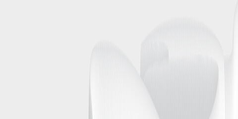 white plastic abstract background wave texture art business empty space concept