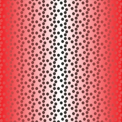 red and white polka dots pattern