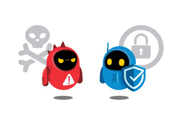 Virus Bot vs Antivirus Bot