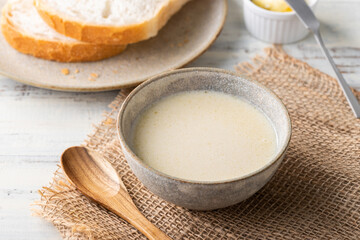 新鮮じゃがいものヴィシソワーズスープ