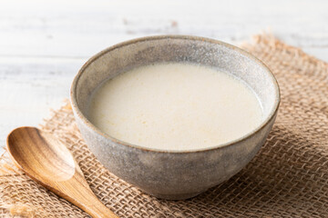 新鮮じゃがいものヴィシソワーズスープ